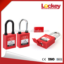 Safety Lockout 38mm plastic Shackle Dustproof Padlock